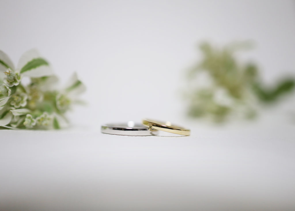 ふたりでピカピカに磨いた結婚指輪