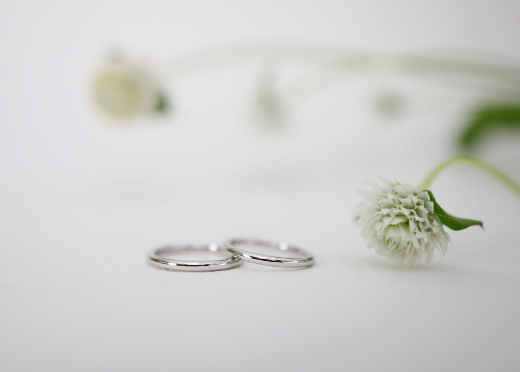 まん丸の結婚指輪