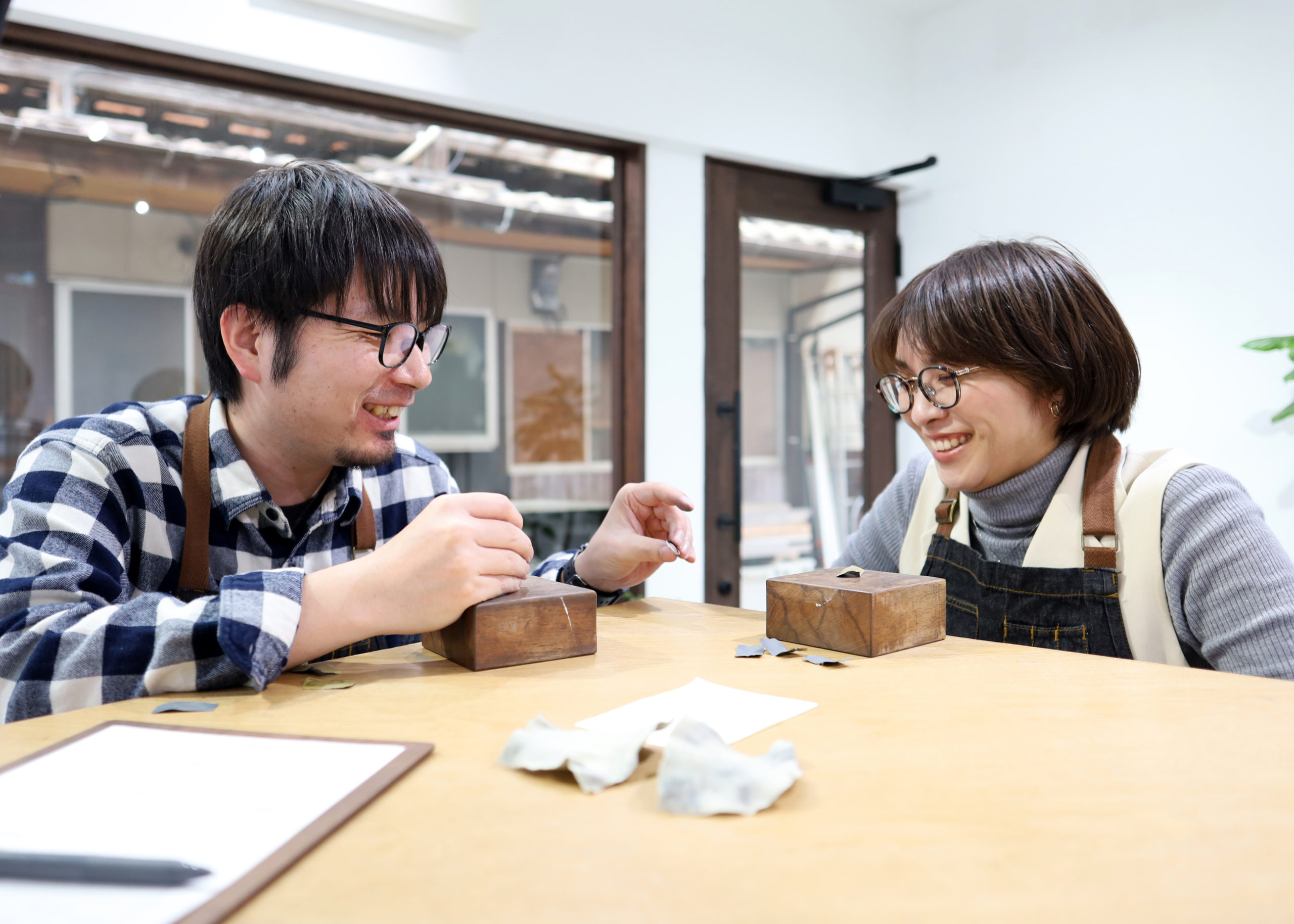 途中いびつな形になりますが最終的にきれいに仕上がります