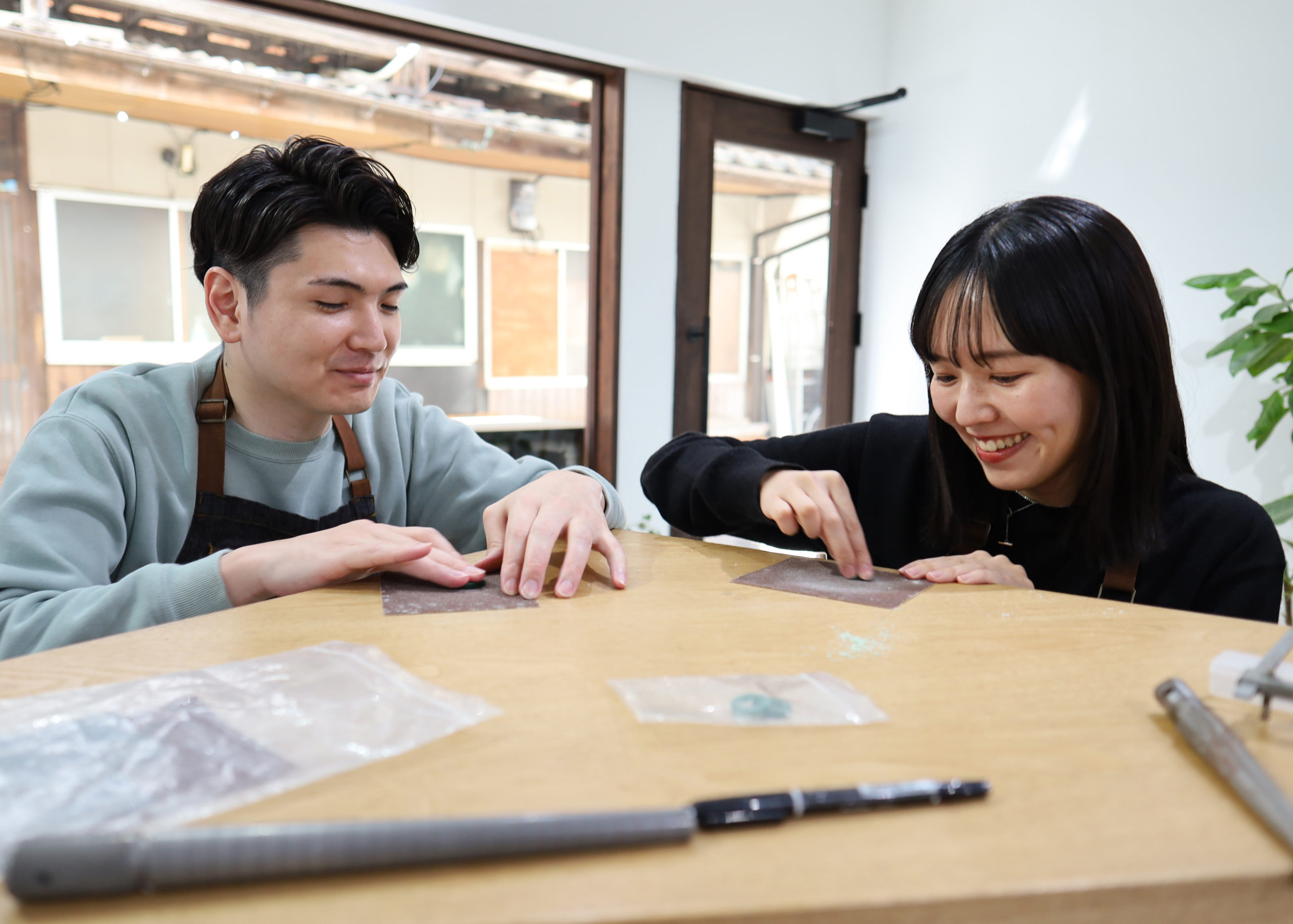 サプライズで結婚指輪作り