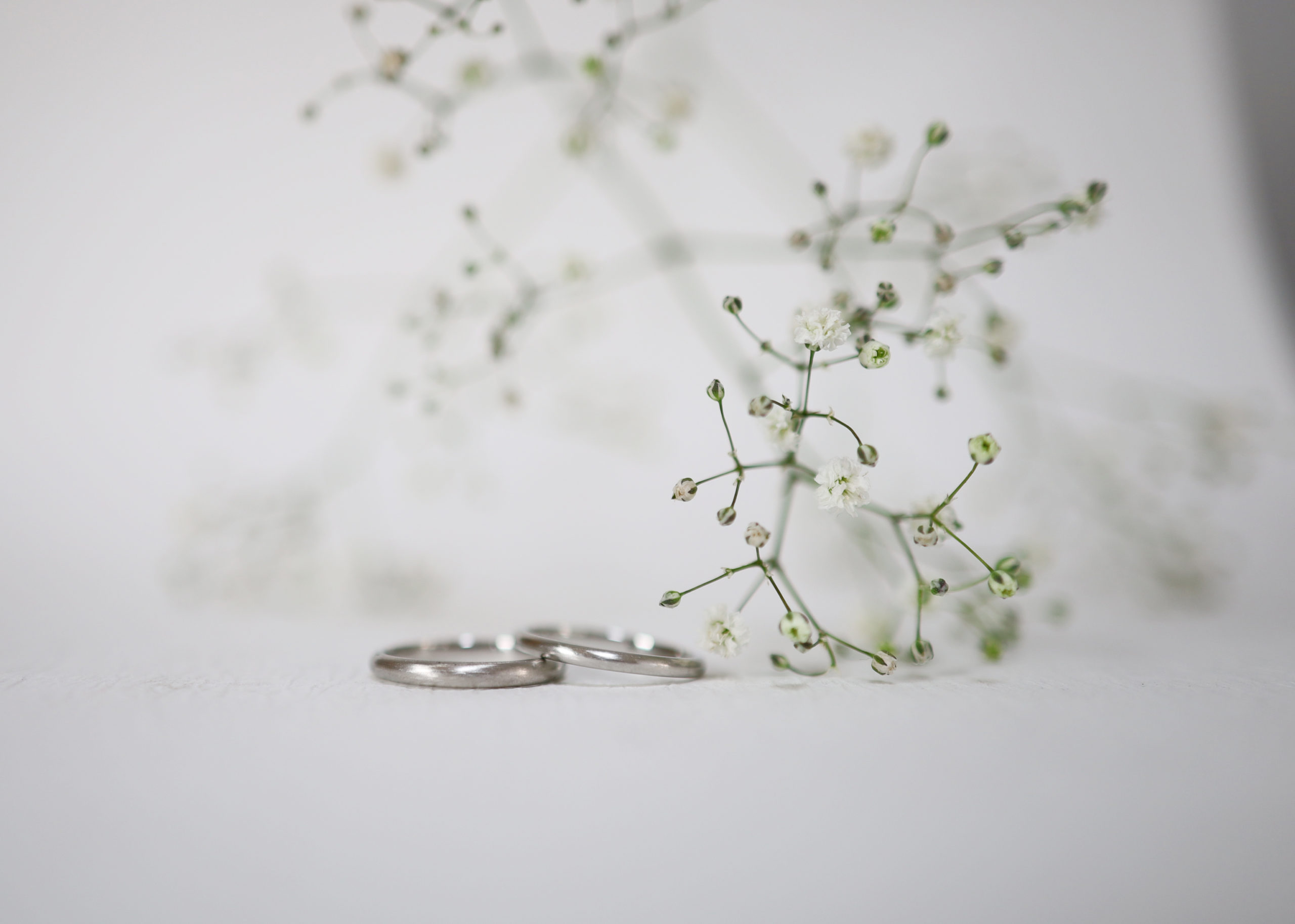 細かな作業を楽しまれた結婚指輪作り