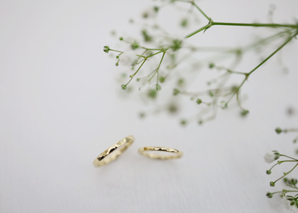 鎚目の結婚指輪