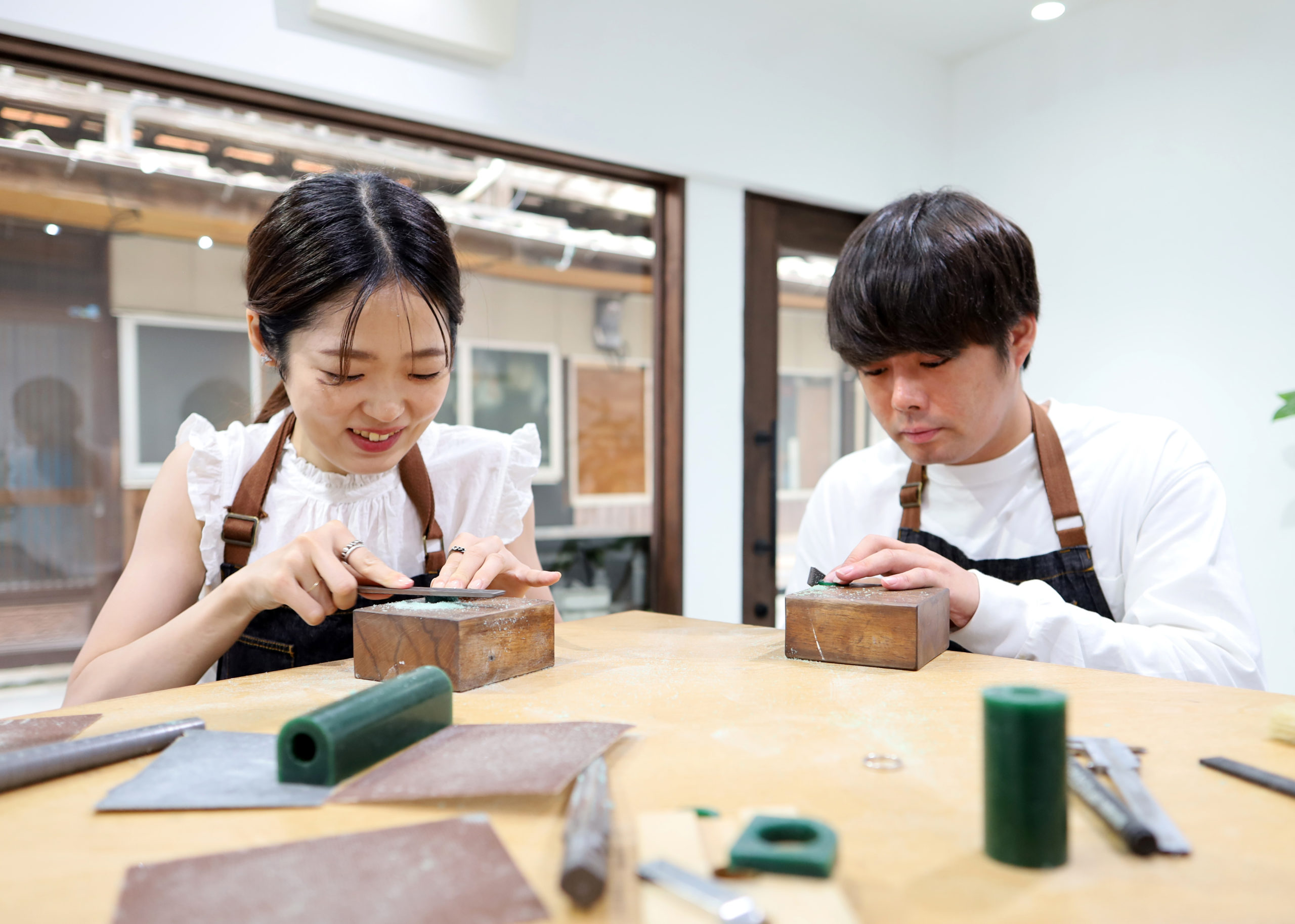 waxから制作する結婚指輪