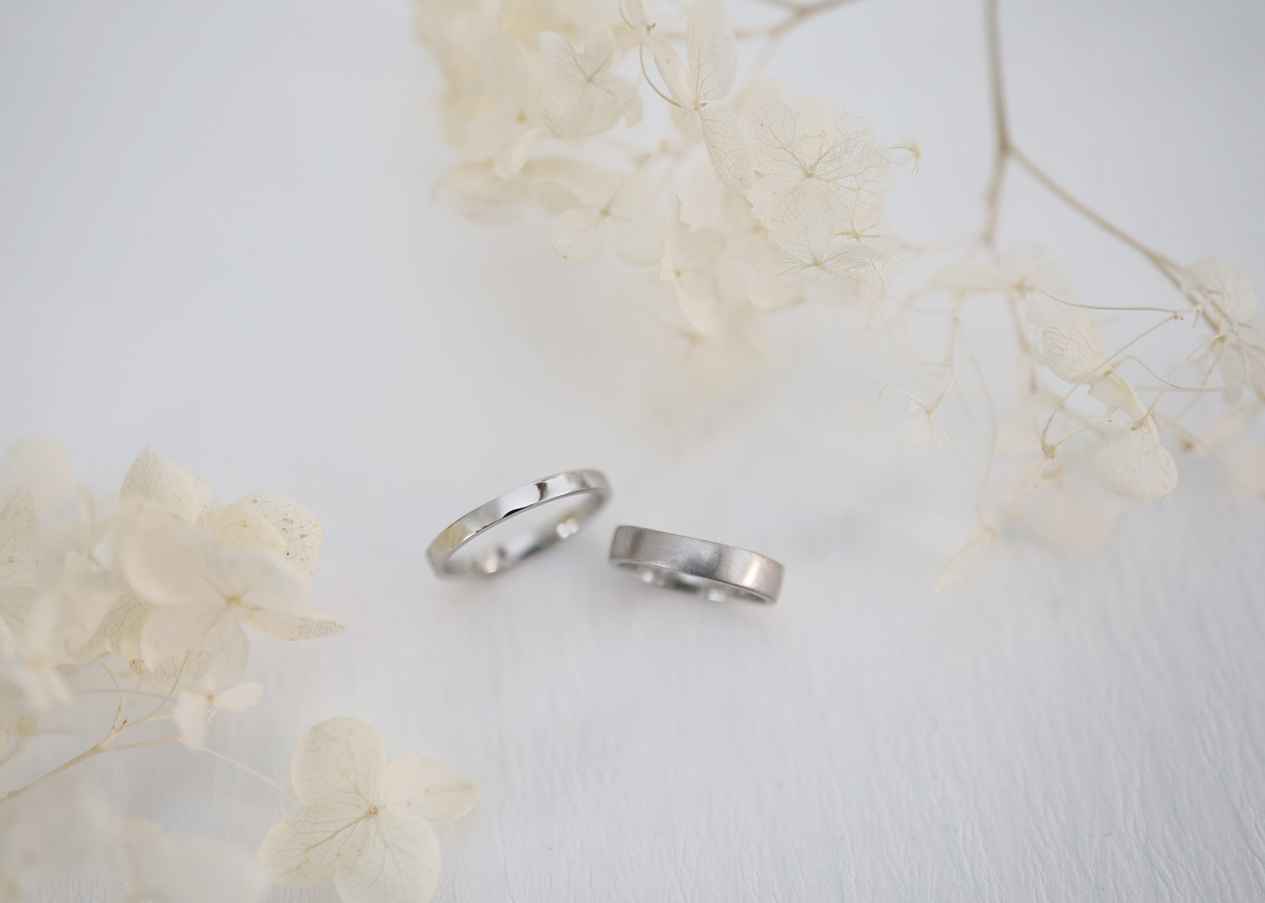 シンプルな結婚指輪