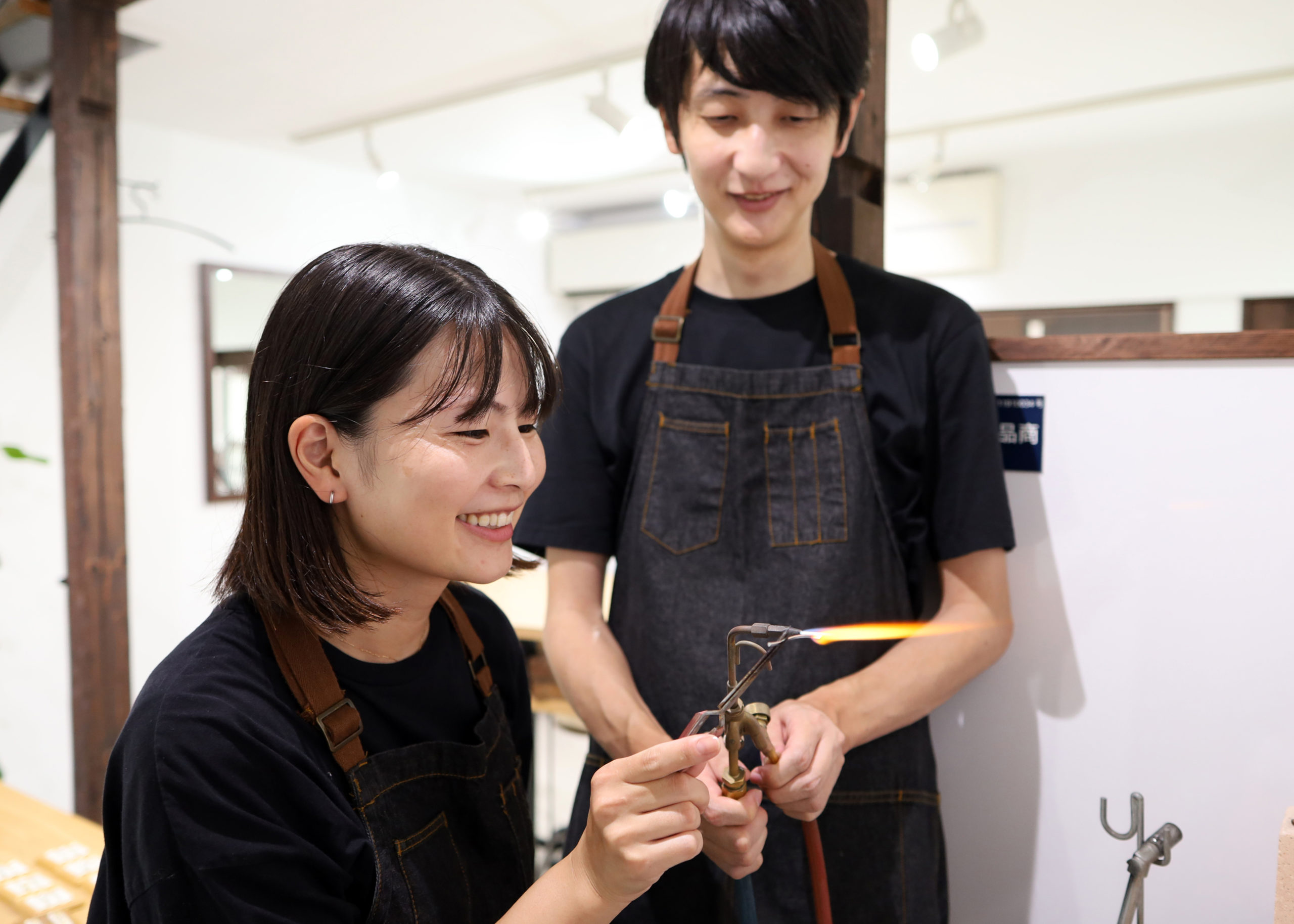 ぴったりサイズに調整した結婚指輪