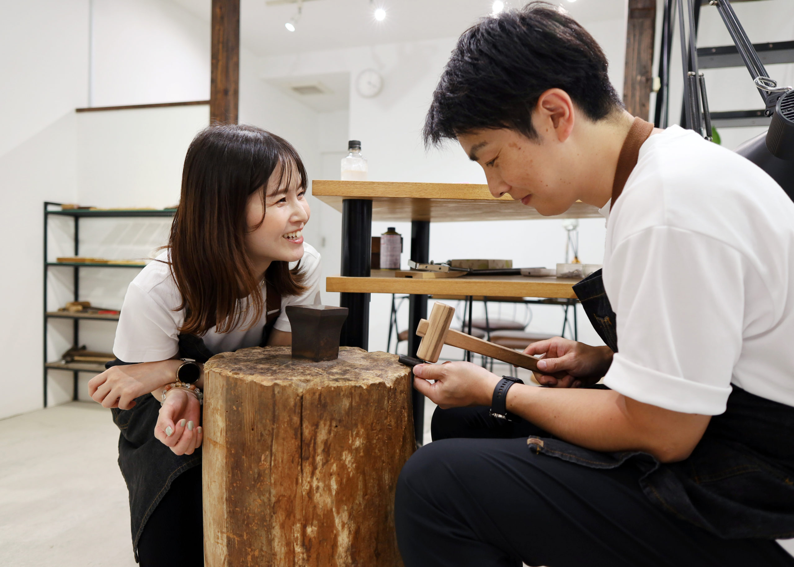 素材違いの結婚指輪