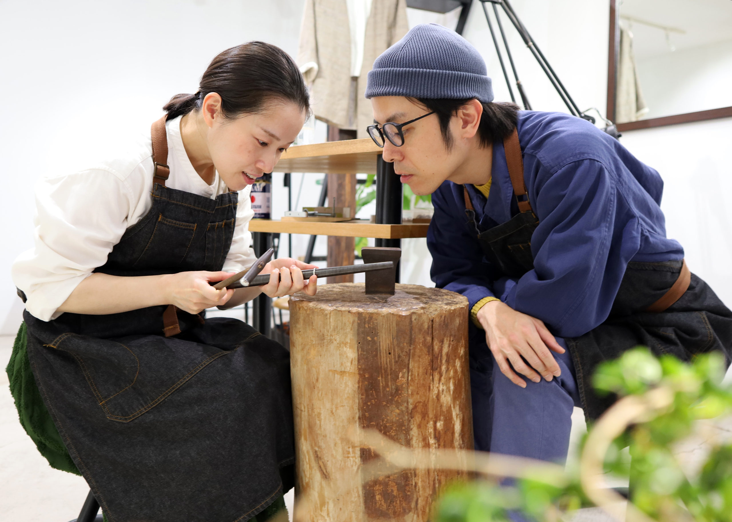 素材違いの結婚指輪